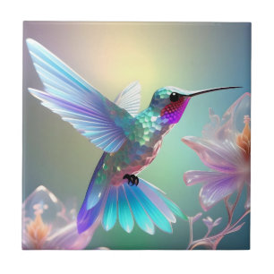 Rainbow Glass Hummingbird,