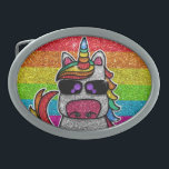 Rainbow Glitter Unicorn Sparkles LGBTQ<br><div class="desc">O unicórnio do arco-íris brilha intensamente com um efeito falso de brilho. O plano de fundo apresenta brilho brilhante. Disponível em outros personagens de desenho animados kawaii bonitos e muitas outras combinações de cores.</div>