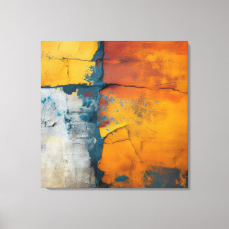 Rainbow Granite Canvas Art