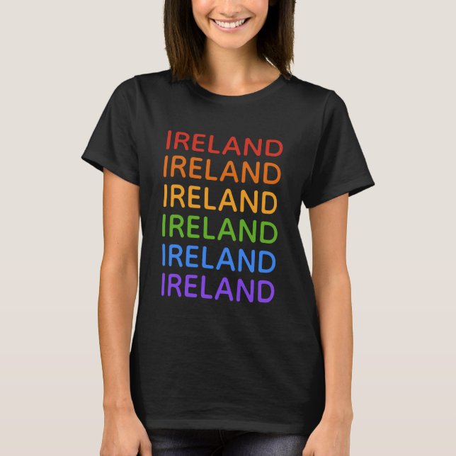 Rainbow Ireland camisas e jaquetas (Frente)