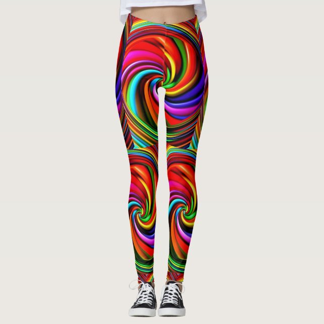  RAINBOW  LEGGINGS VIBRATION ENERGY (Frente)