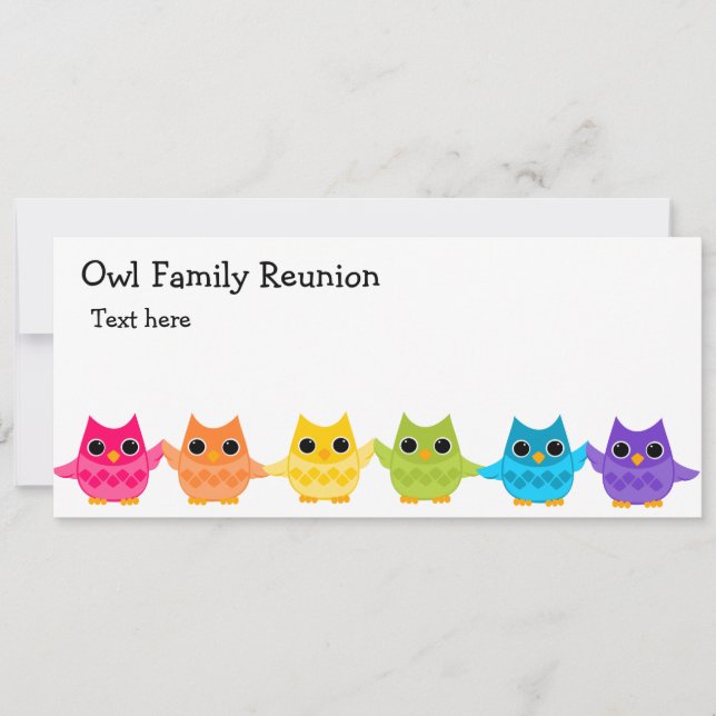 Rainbow Owls (Frente)