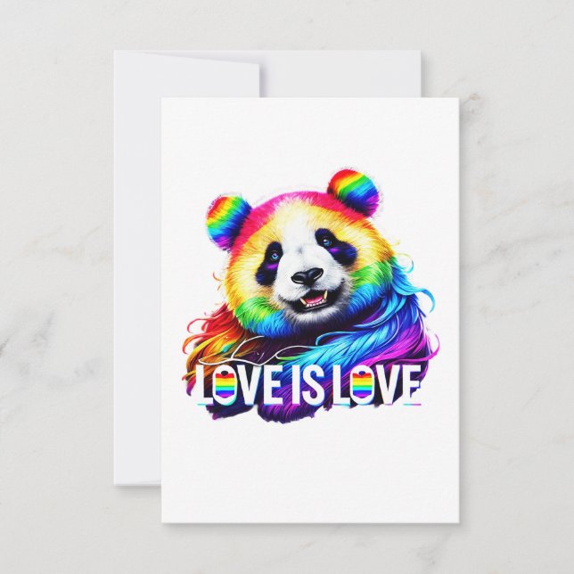 Rainbow Panda (Frente)