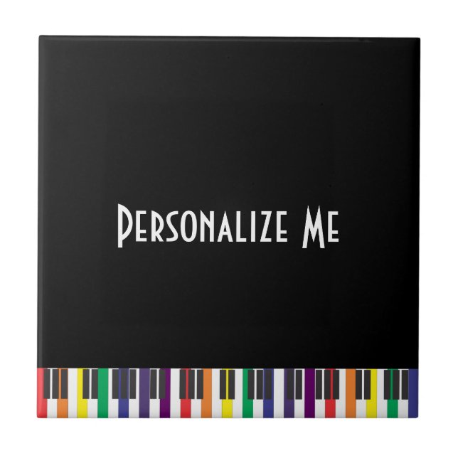 Rainbow Piano Keys (Frente)