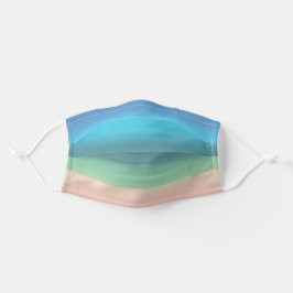 Rainbow Seashore Beach em faixas de gradiente