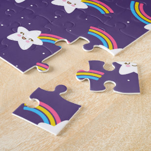 Rainbow Stars Jigsera Quebra-cabeça