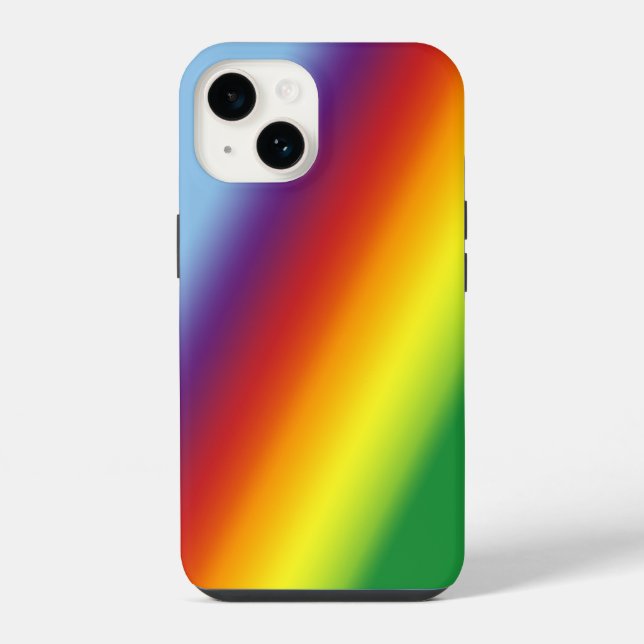 Rainbow Summer Cheer em faixas de gradiente (Verso)