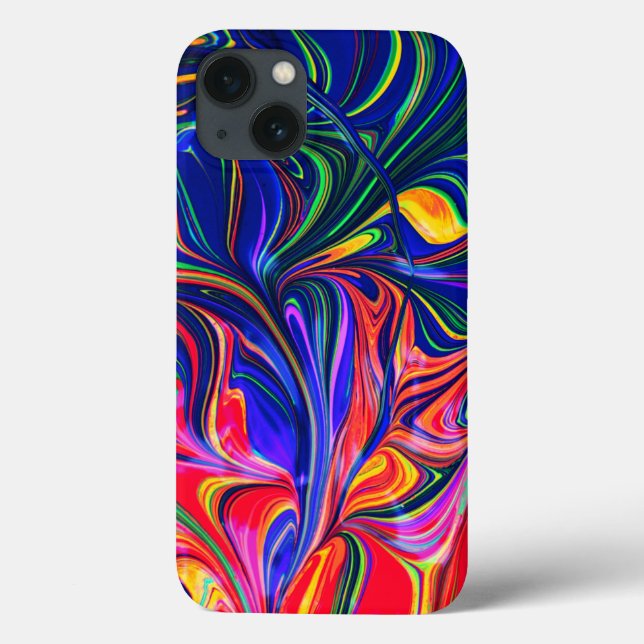 Rainbow Swirl Trippy Glow Stick (Verso)