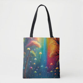 Rainbow Tote Bag Fantasy Design
