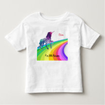Rainbow Unicorn - Camiseta Menina