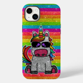 Rainbow Unicorn Glitter Sparkles Dourados