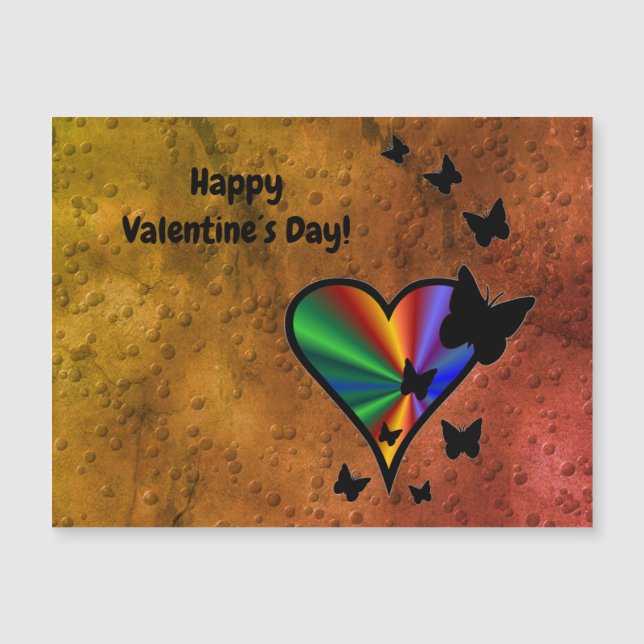 Rainbowheart e Borboleta (Frente)