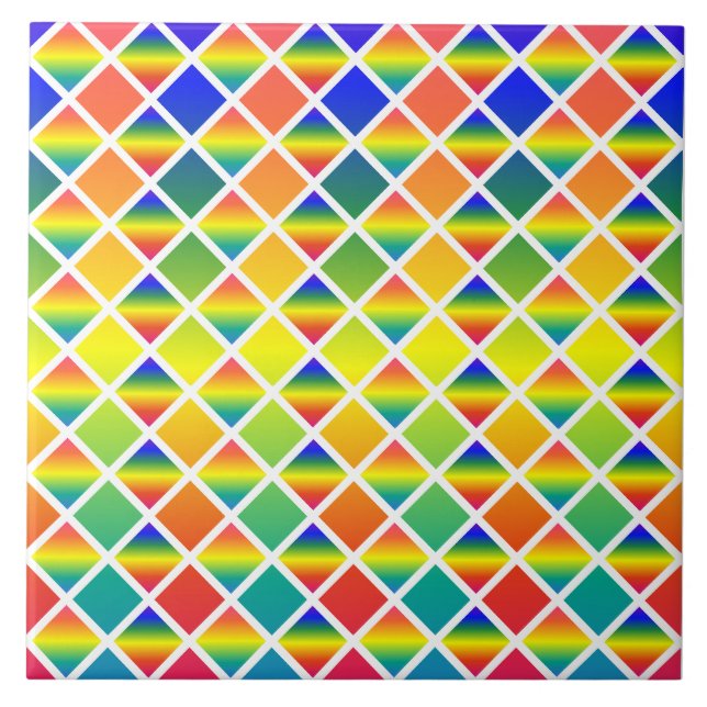 Rainbows escuros e leves (com verificação de diama (Frente)