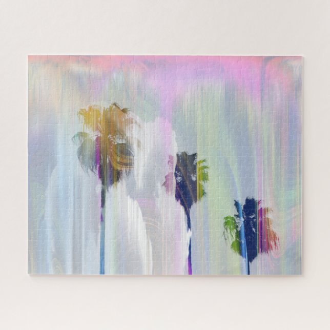 "RainForest Palm" Quebra-cabeça (Horizontal)