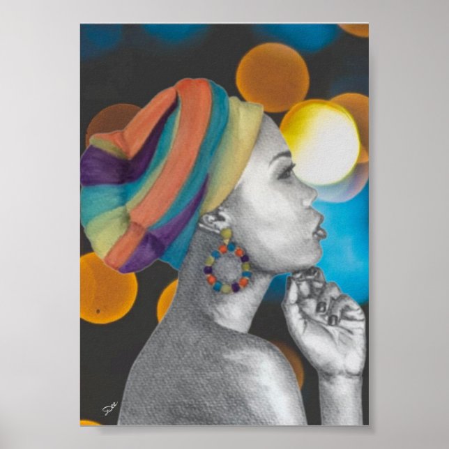 Rainha Confiança Poster 5x7 (Frente)