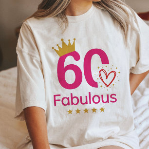 Rainha Coroa de Aniversário de 60 Anos Fabuloso
