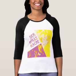 Rainha da camisa angular da chama da noite