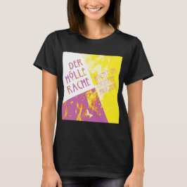 Rainha da camisa angular da chama da noite