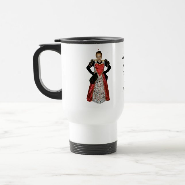 Rainha da caneca de viagem dos corações (Esquerda)