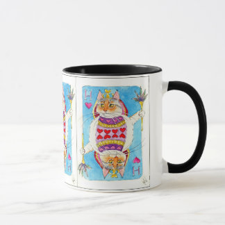 Rainha da caneca do gato dos corações