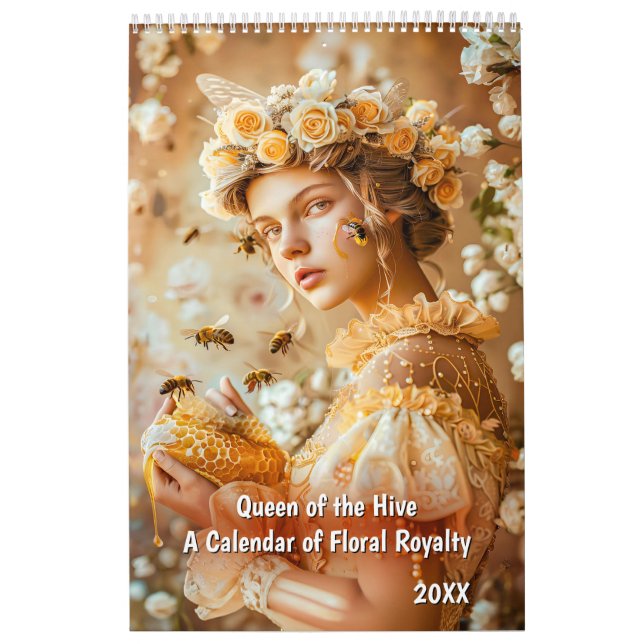 Rainha da Colmeia – Um Calendário da Realeza Flora (Capa)