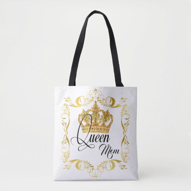 Rainha da Coroa Personalizada - Saco de Tote (Frente)