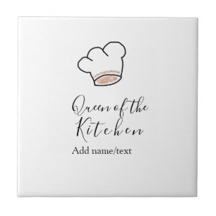 Rainha da cozinha chef cozinhando adicionar nome c