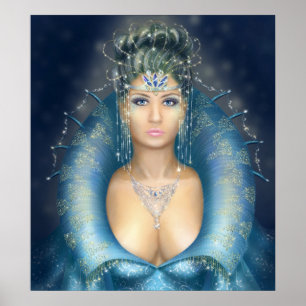 Rainha da neve do poster