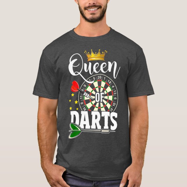 Rainha De Camisas De Escuridão Para Atiradas De Ar (Frente)