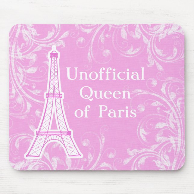 Rainha de Paris Mousepads (Frente)
