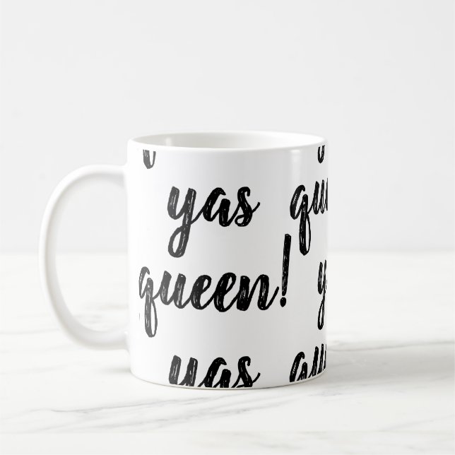 RAINHA DE YAS! Caneca de café (Esquerda)