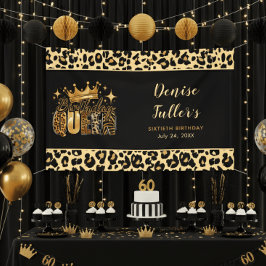 Rainha do Aniversário do Leopardo Divertido Sessen