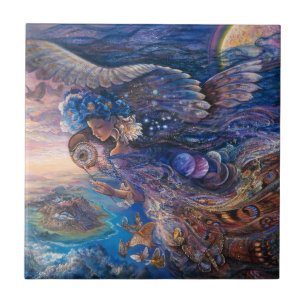 Rainha do Azulejo Cerâmico Noturno 6x6