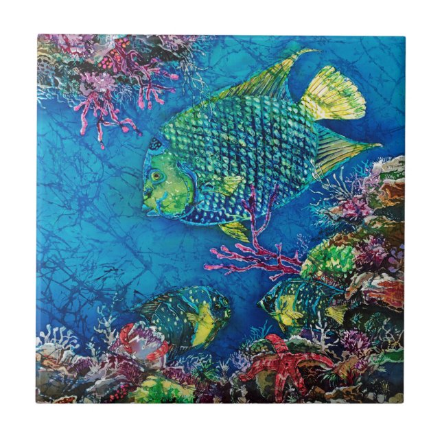 Rainha do azulejo do mar (Frente)