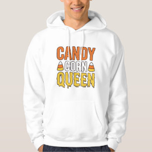 Rainha do Candy Corn Design de Camiseta Vintage de
