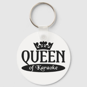 Rainha do chaveiro de Karaoke
