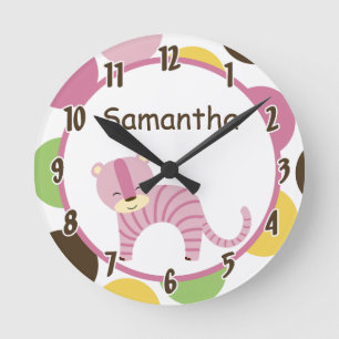 Rainha do Leão Selvagem Safari Relógio Personaliza