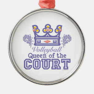 Rainha do ornamento do voleibol da corte
