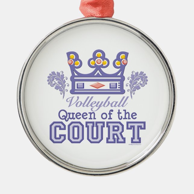 Rainha do ornamento do voleibol da corte (Frente)
