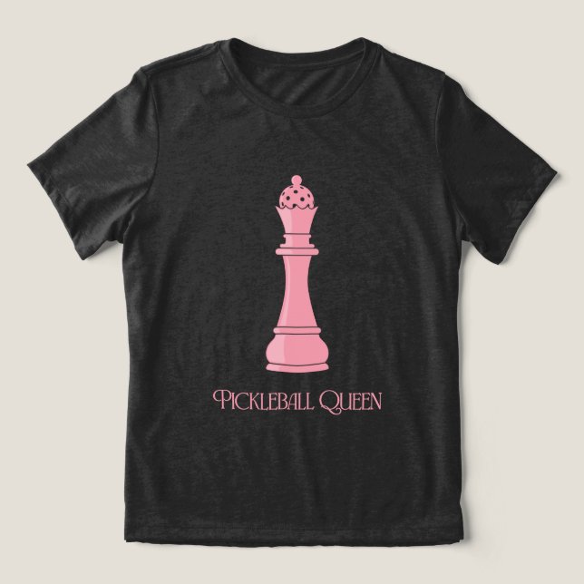 Rainha do Pickleball (Design frontal)