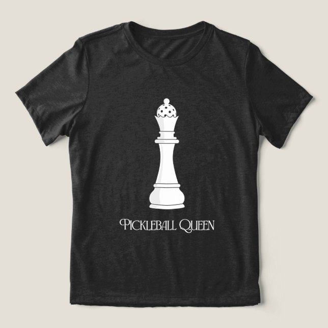 Rainha do Pickleball (Design frontal)