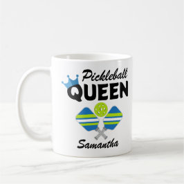 Rainha do Pickleball Caneca de Café Pickleball