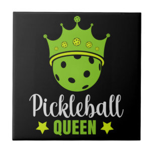 Rainha do Pickleball Engraçado Rainha do Pickle Ba