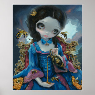 Rainha do surrealismo Rococo do pop do IMPRESSÃO