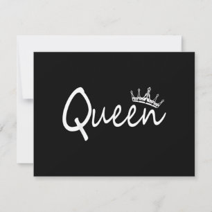Rainha e Rei Coroa Casal Design Correspondente par