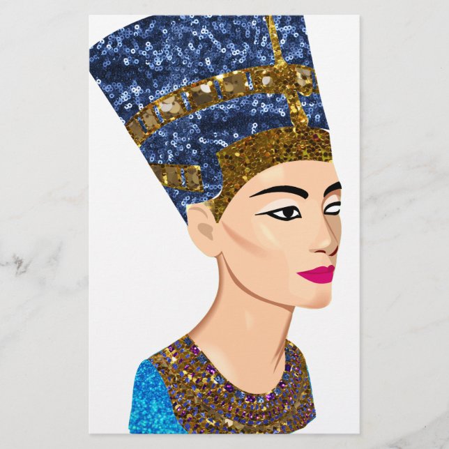 rainha egípcia nefertiti (Frente)