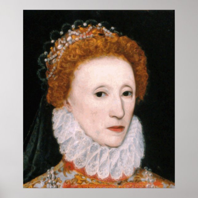 Rainha Elizabeth I Poster (Frente)