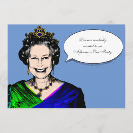 Rainha Elizabeth II, Convite de festas de Tea