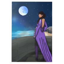 Rainha em sua Balcony