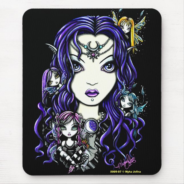 "Rainha Fae" Mousepad feericamente (Frente)